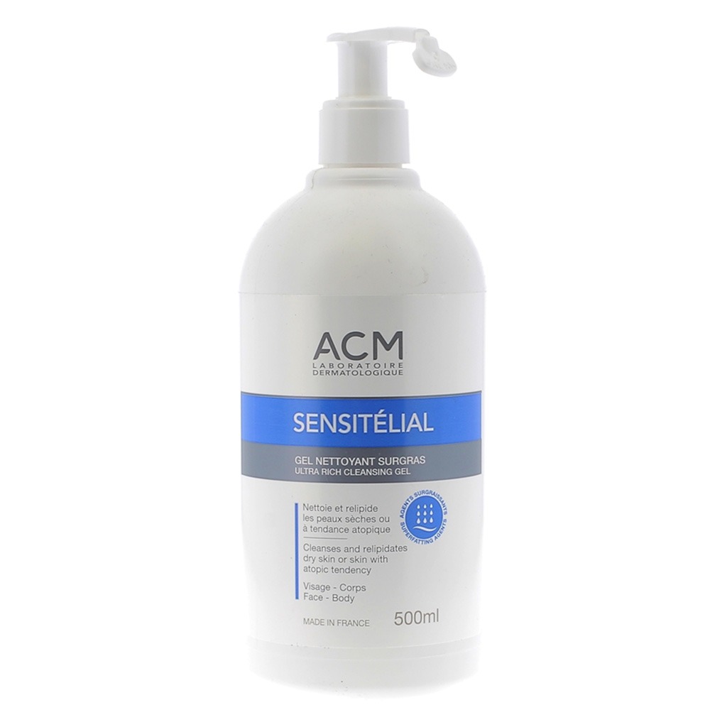 ACM Sensitelial Ultra Rich Cleansing Gel For Dry Skin 500ml