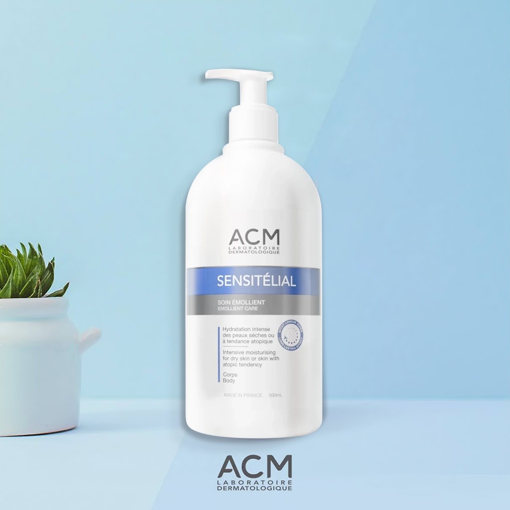 ACM Sensitelial Emollient Care Moisturiser For Dry & Atopy-Prone Skin 500ml