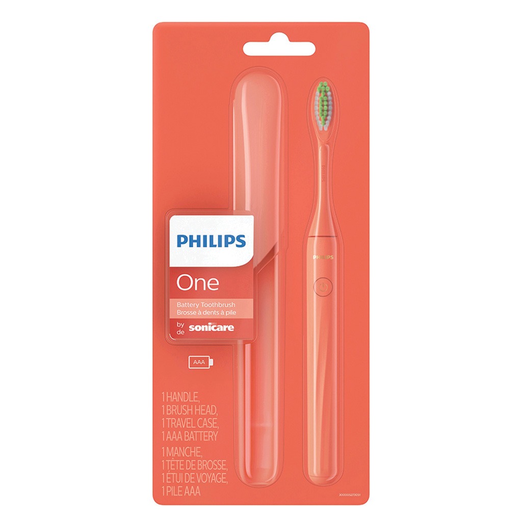 Philips Sonicare One Battery Toothbrush Miami Coral HY1100/01