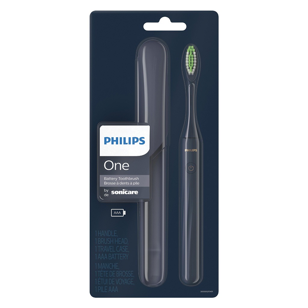 Philips Sonicare One Battery Toothbrush Midnight Blue HY1100/04