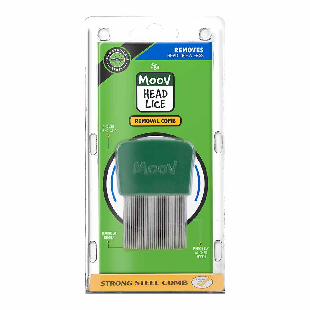 Ego Moov Head Lice Removal Comb, Pack of 1's