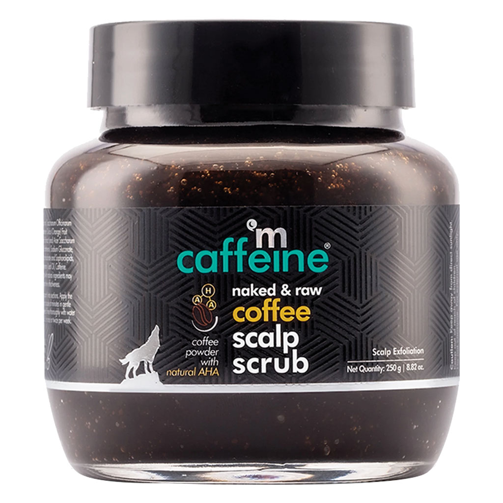 Mcaffeine Naked & Raw Coffee Scalp Scrub For Exfoliation 250 g