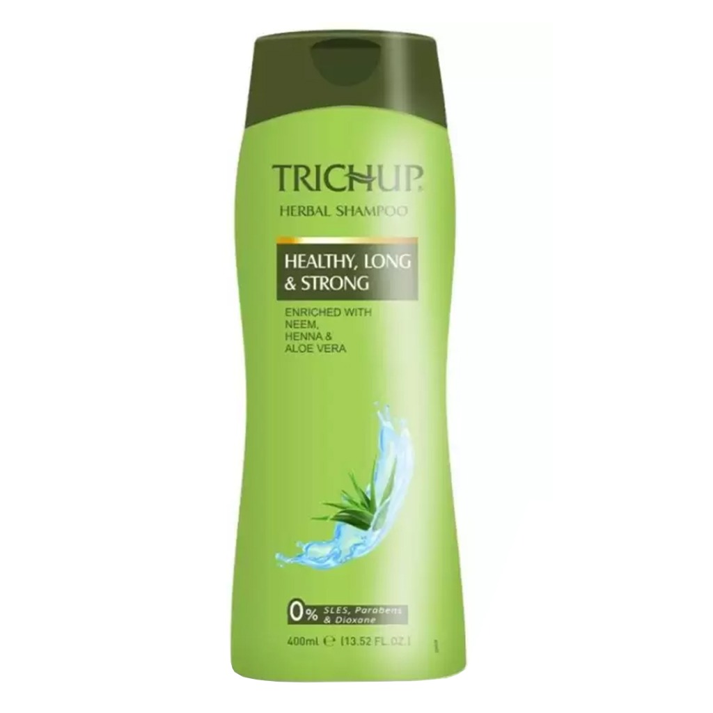 Trichup Healthy, Long & Strong Herbal Shampoo with Conditioners 400 mL