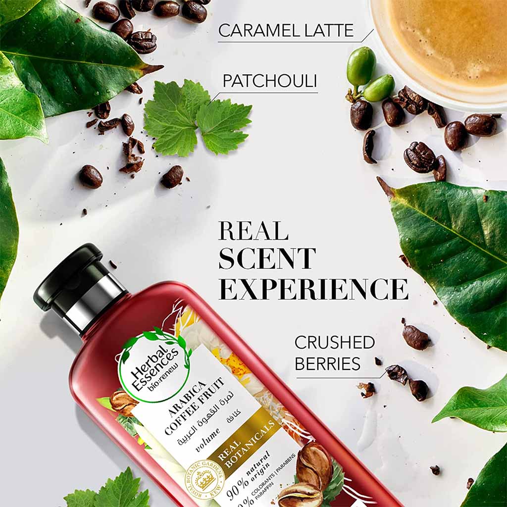 Herbal Essences Bio: Renew Arabica Coffee Volume Boost Fruit Conditioner For Fine Hair 400ml