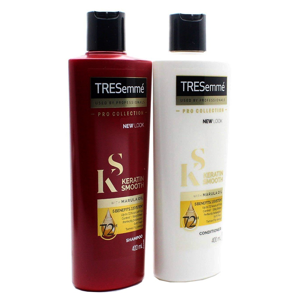 TRESemme Keratin Smooth Shampoo + Conditioner 400 mL