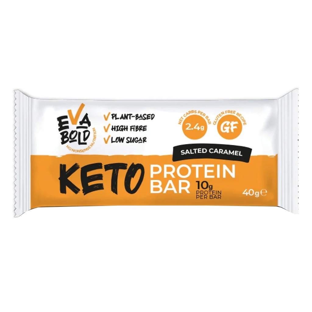 Eva Bold Keto Protein Bar Salted Caramel 40 g 1's