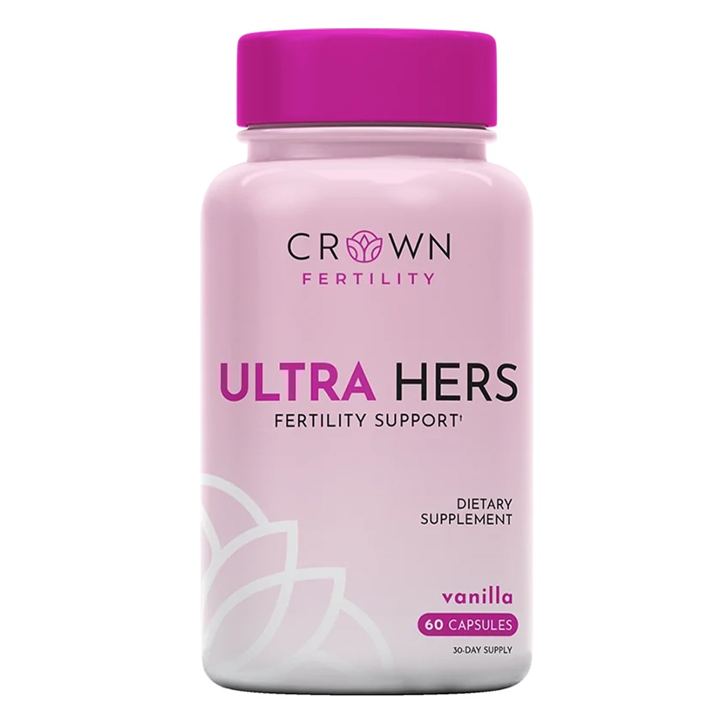 Crown Fertility Ultra Hers Fertility Support Capsules 60's