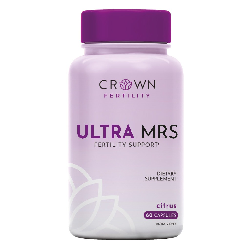 Crown Fertility Ultra MRS Fertility Support Capsules For Women, Pack of 60's