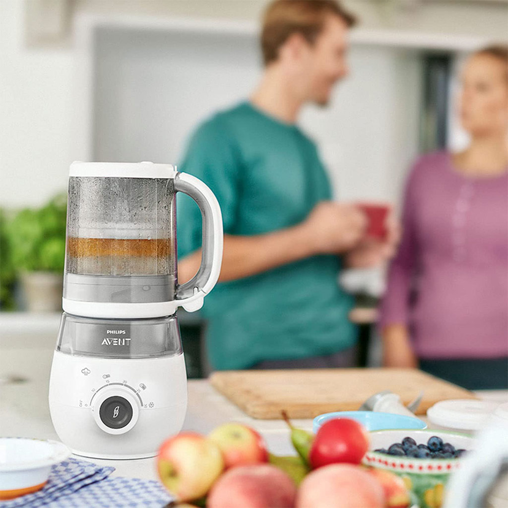 Philips Avent Combined 4-In-1 Steamer And Blender - SCF883/02