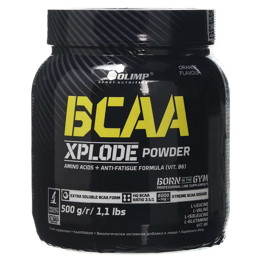Olimp Amino Acids + Anti-Fatigue Formula BCAA Xplode Powder, Orange 500 g