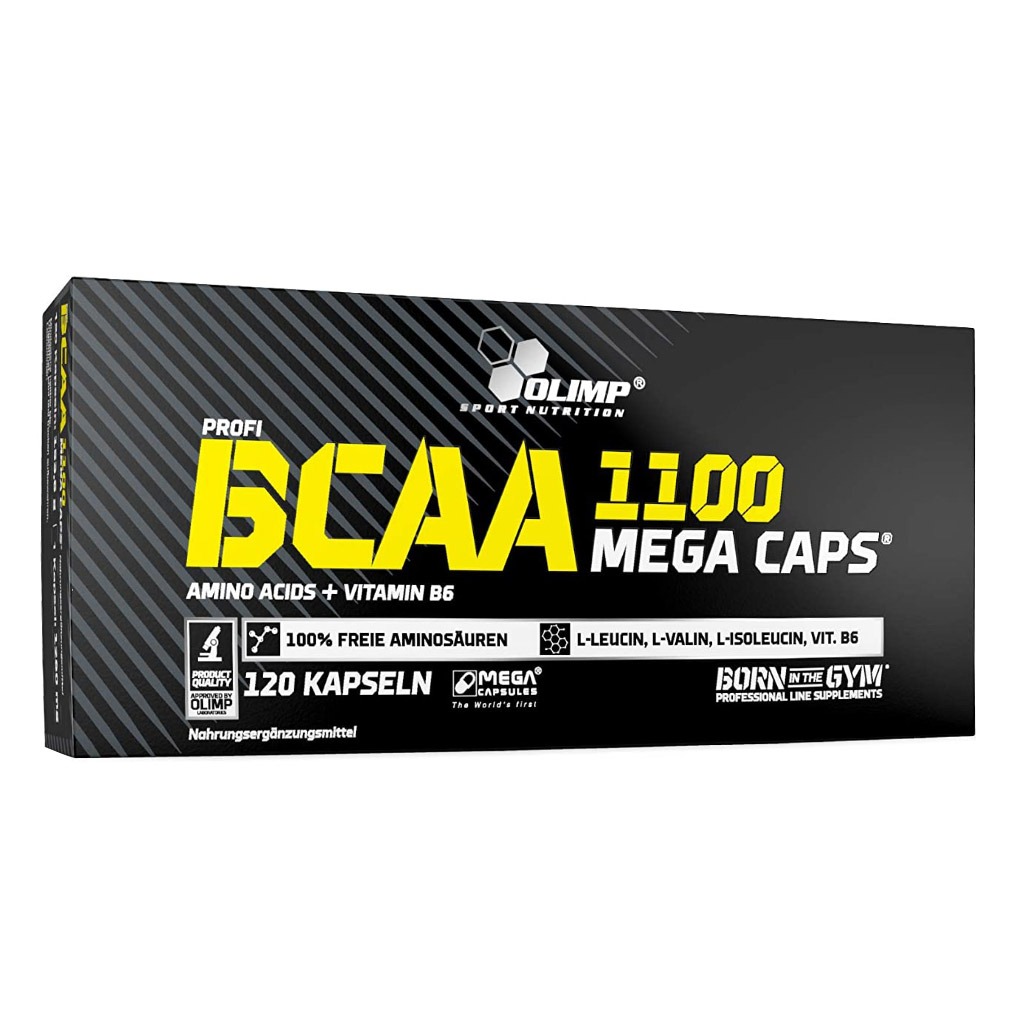 Olimp Amino Acids + Vitamin B6 Profi BCAA 1100 Mega Capsules 120's