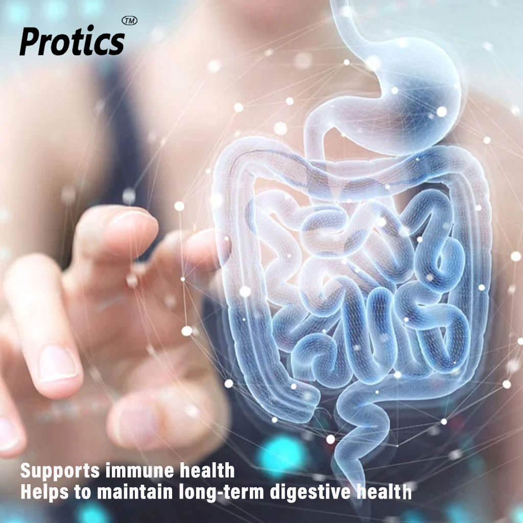 Protics Prebiotics And Probiotics Capsules For Healthy Digestive System, Pack of 30's