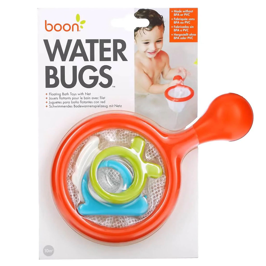 Boon Water Bugs Baby Bath Toy Orange, For 9+ Months Baby