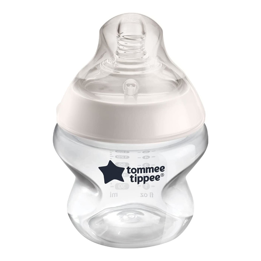 Tommee Tippee Closer To Nature Baby Feeding Bottle For 0 Months+ Babies 150ml