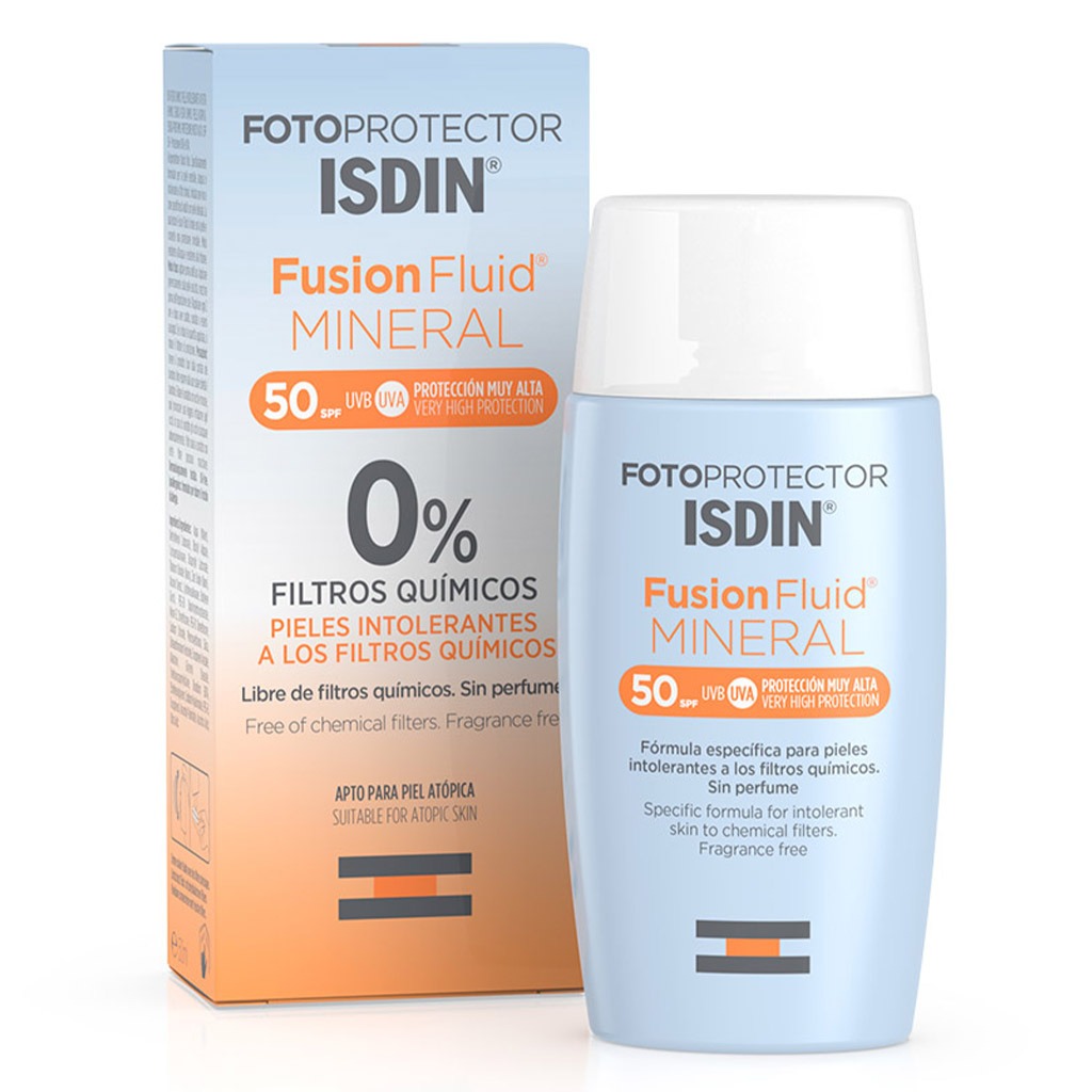 Isdin Fotoprotector Mineral Fusion Fluid with SPF50, 50ml