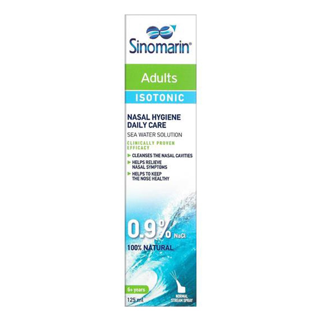 Sinomarin Isotonic Adults Nasal Spray 125ml