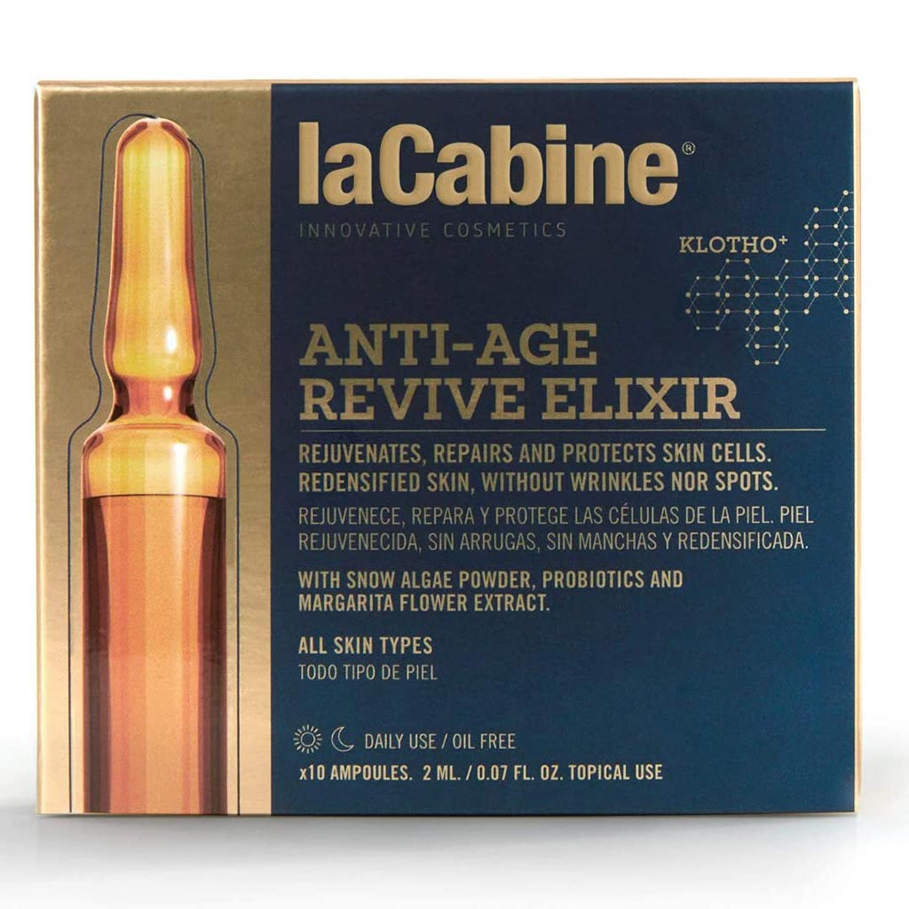 LaCabine Anti-Aging Reviving Elixir Facial Ampoule 2ml 10's