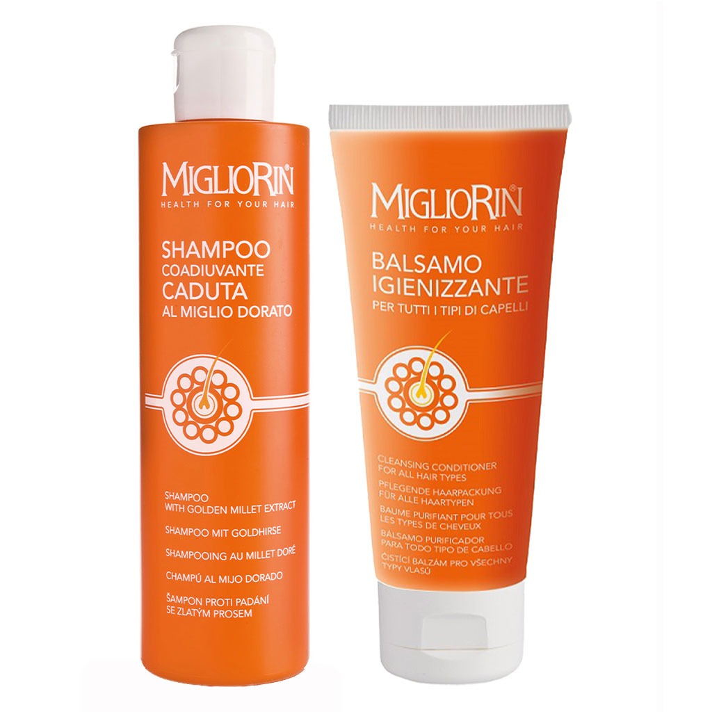 Migliorin Hair Loss Shampoo 100ml + Cleansing Conditioner 100ml, Hair Loss Prevention PROMO PACK