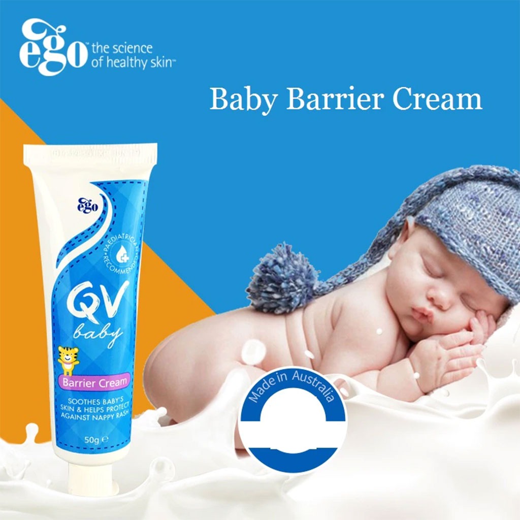 Ego QV Baby Barrier Cream For Nappy Rash 50g