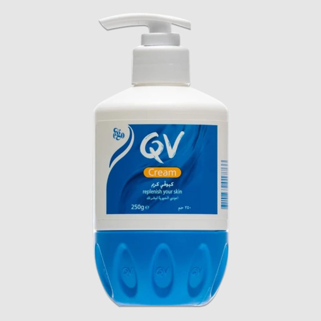 Ego QV Cream, Moisturising Cream For Dry Skin, Pump 250g