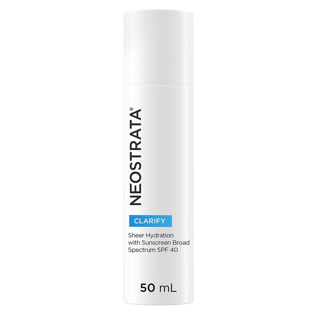 Neostrata Clarify Sheer Hydration Daily Moisturizing Cream With Broad Spectrum Sunscreen SPF 40, 50ml