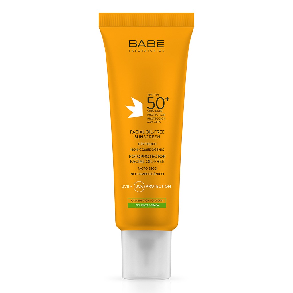 Babe Fotoprotector Facial Oil Free Dry Touch Sunscreen Gel SPF 50+, 50ml