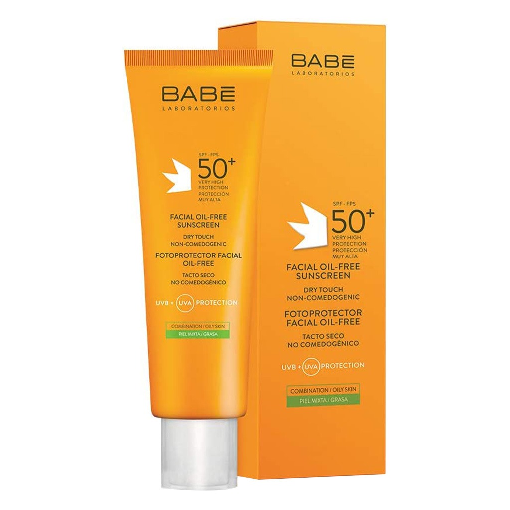 Babe Fotoprotector Facial Oil Free Dry Touch Sunscreen Gel SPF 50+, 50ml