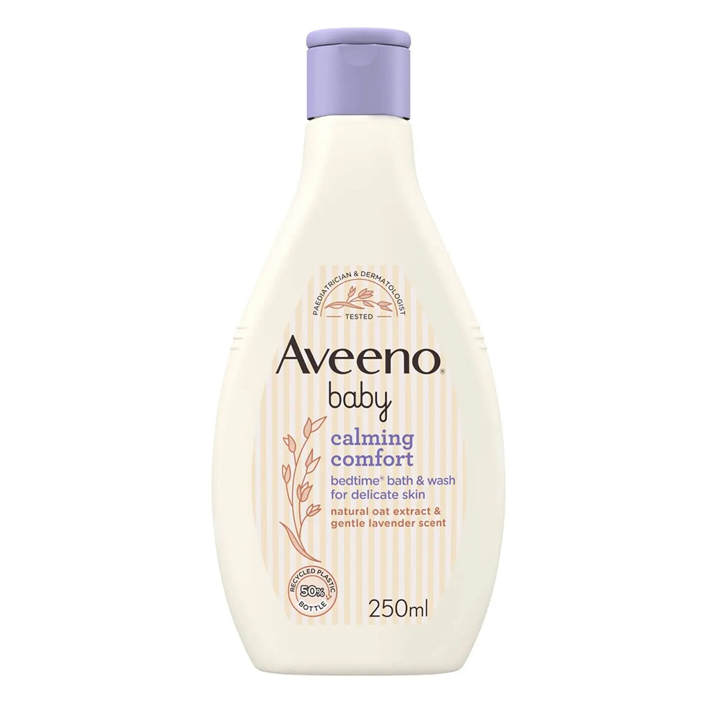Aveeno Baby Calming Bedtime Comfort Bath And Wash For Delicate Skin 250ml