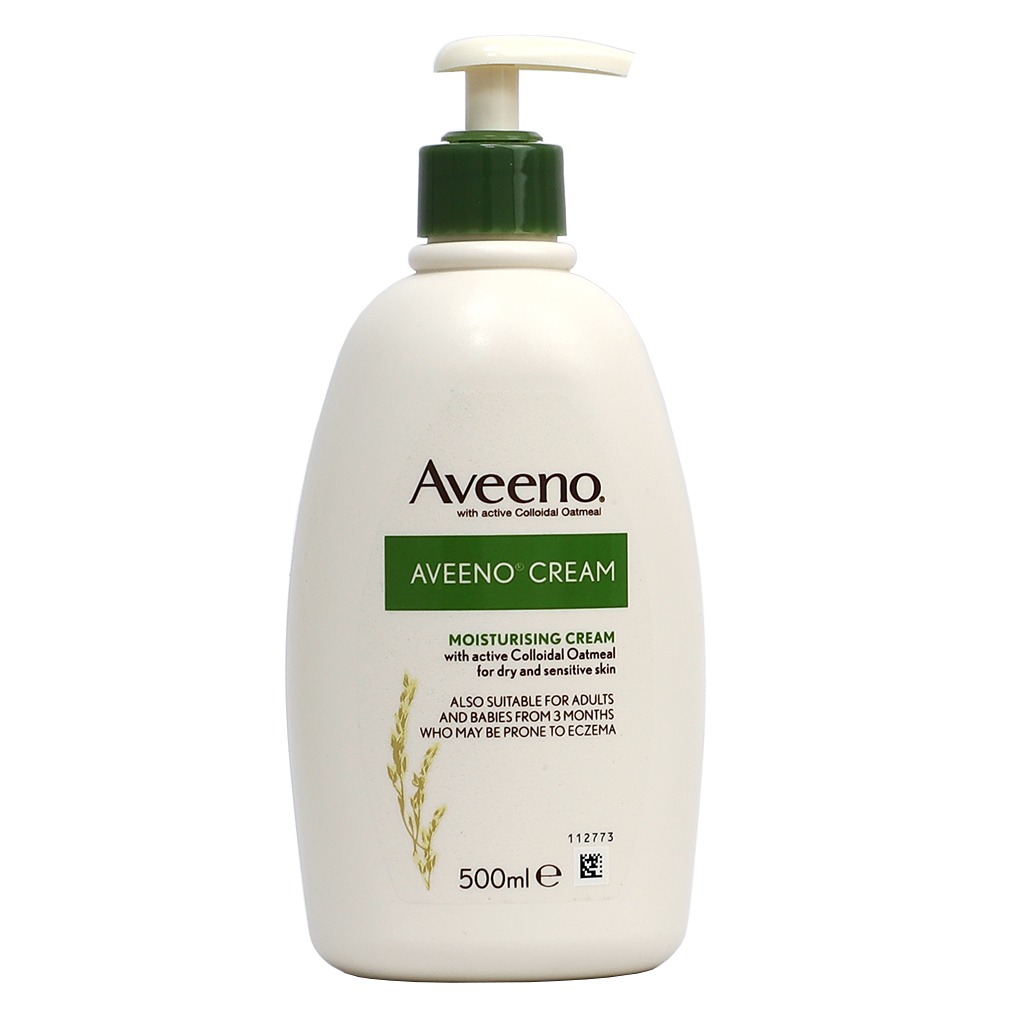 Aveeno Moisturizing Body Cream For Dry, Sensitive & Eczema Prone Skin 500ml