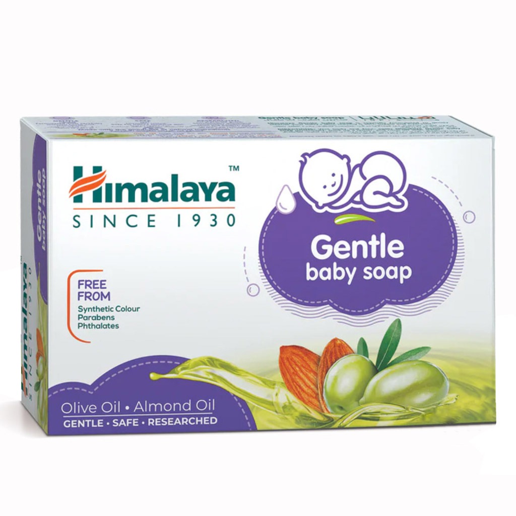 Himalaya Gentle Baby Soap With Almond And Olive Oil 125g