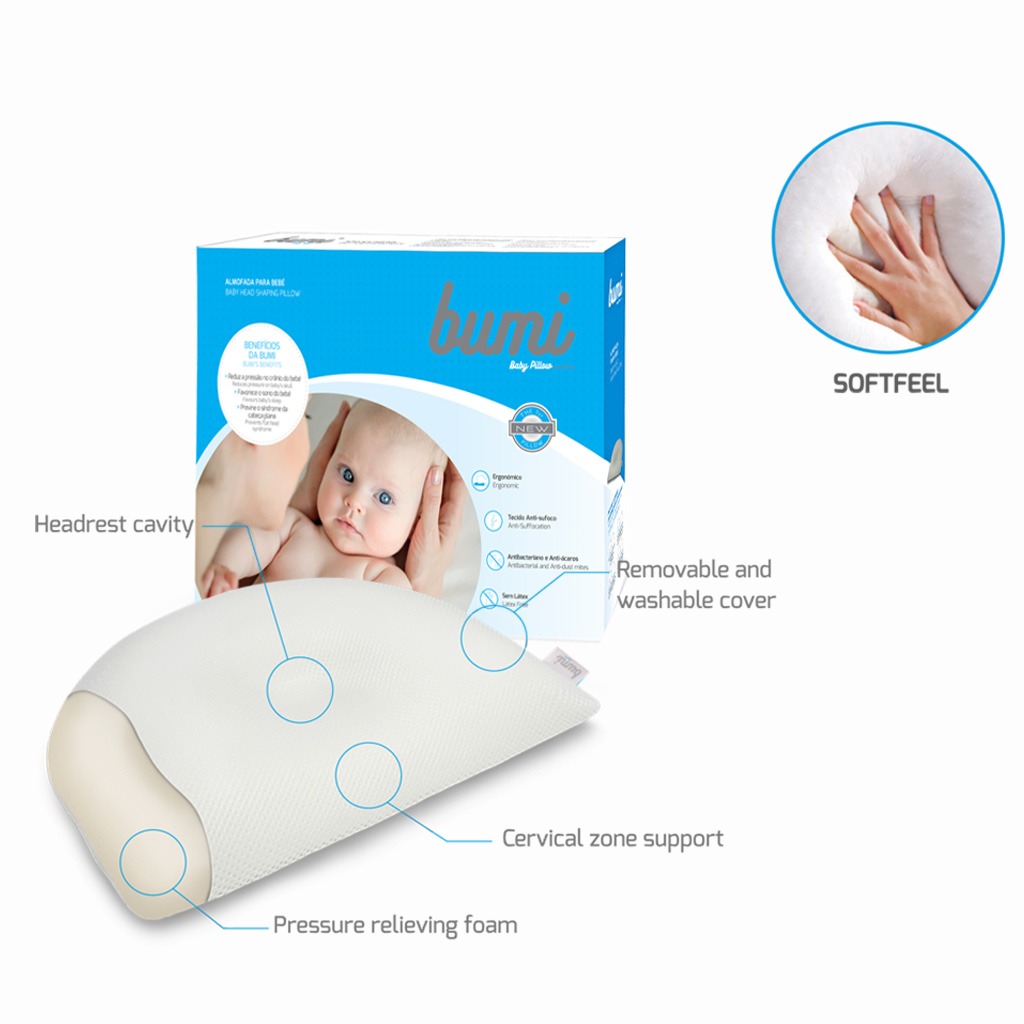 Orthia Bumi Baby Head Shaping Pillow Small