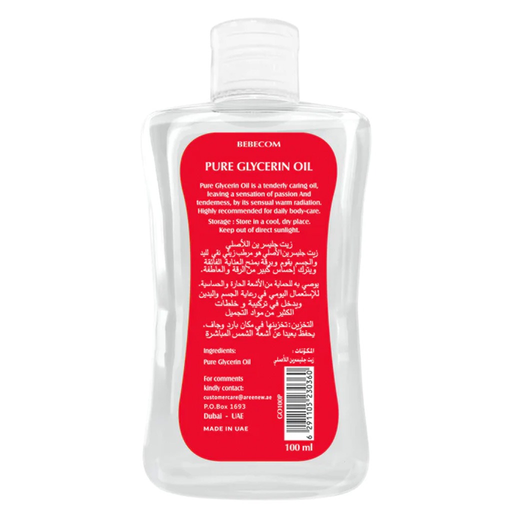 Bebecom Pure Glycerin Moisturizing Oil For Normal & Dry Skin 100ml