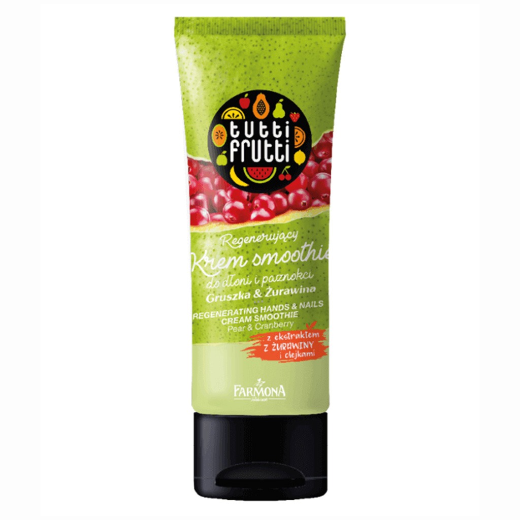 Farmona Tutti-Frutti Pear & Cranberry Regenerating Hand Cream Smoothie 75ml