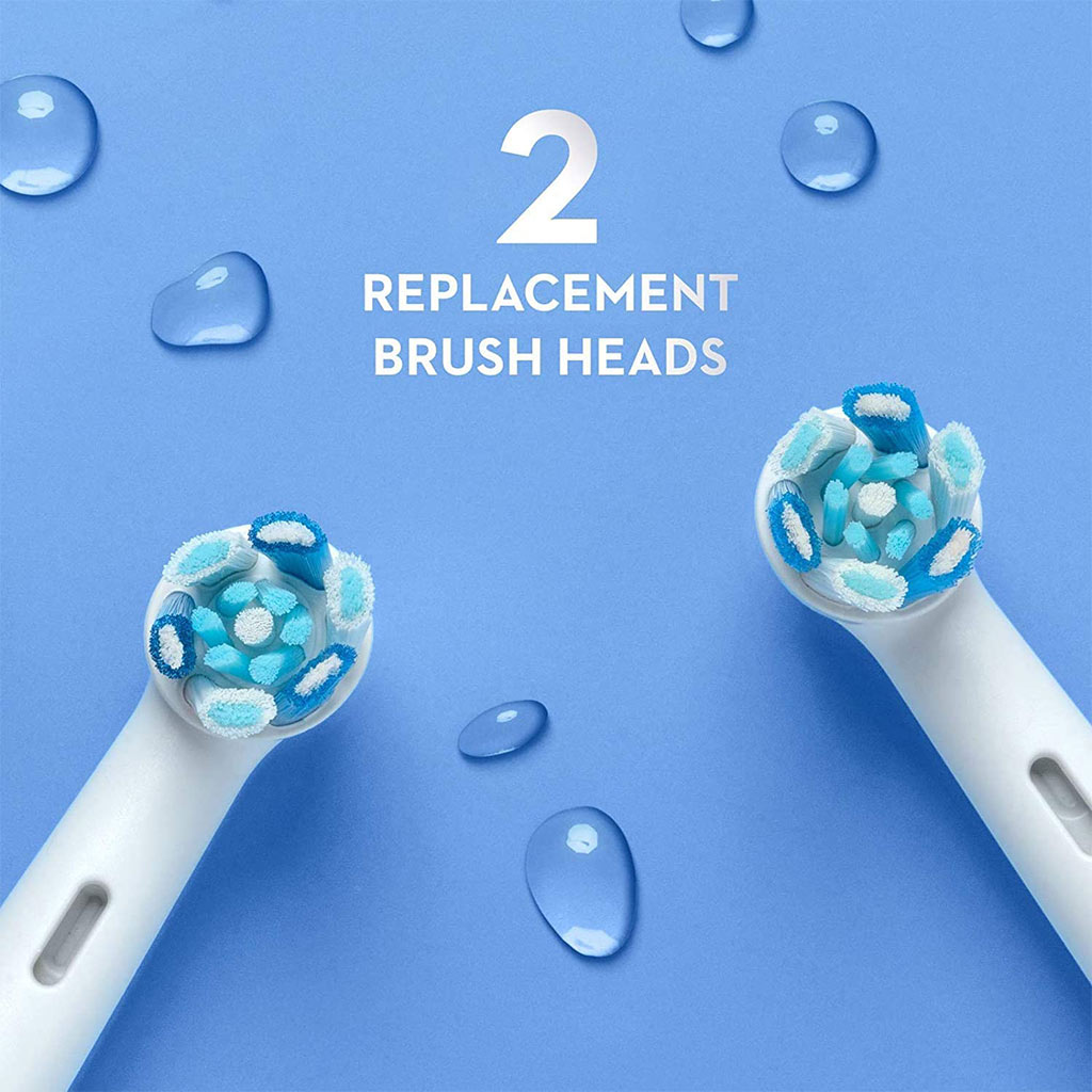 Braun Oral B iO Gentle Care Replacement Brush Heads White, Pack of 2's