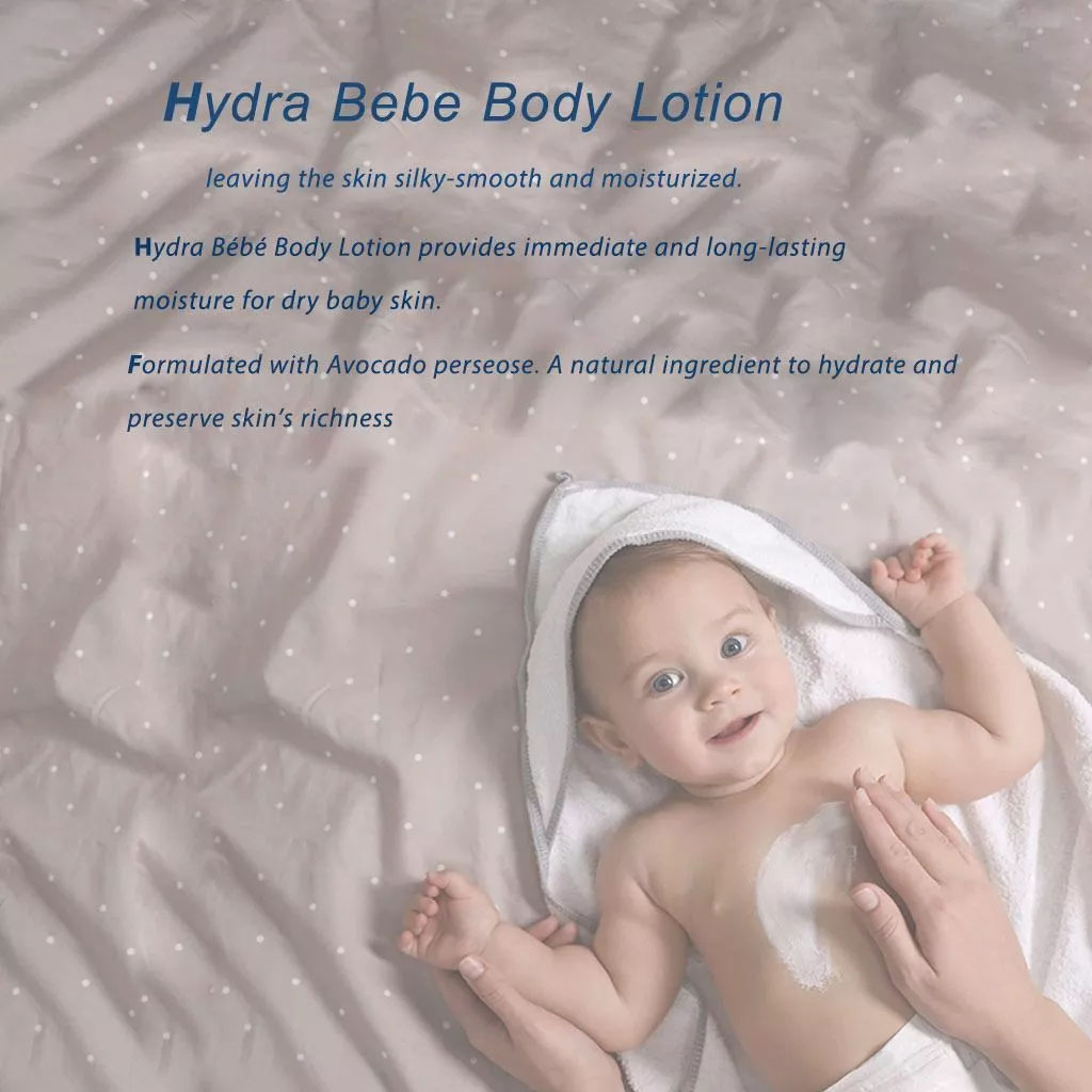 Mustela Baby Hydra Bebe Soothing Moisturizing Body Lotion For Normal Skin 300ml, Promo Pack of 2's