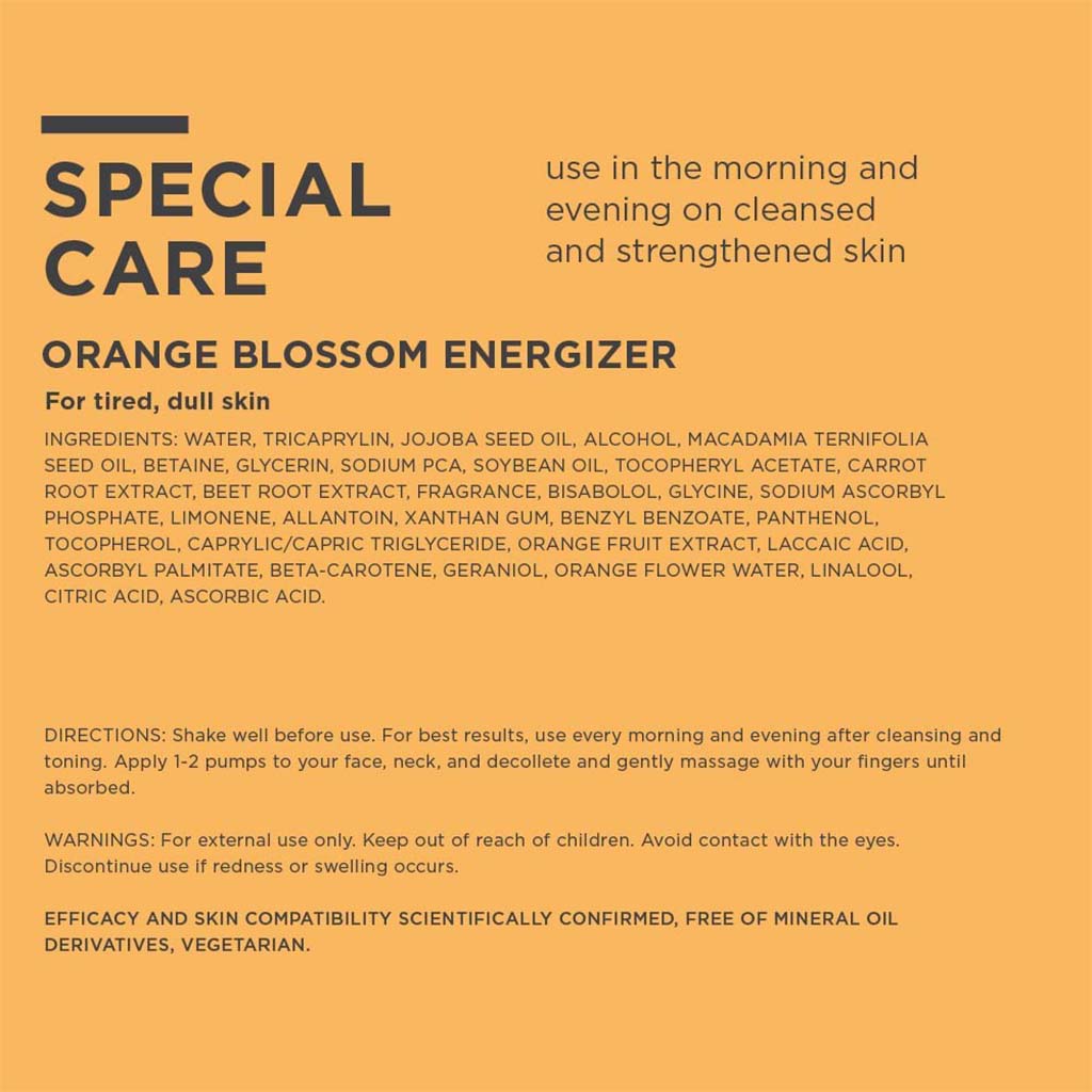 Annemarie Borlind Orange Blossom Energizer Serum For Tired & Dull Skin 50ml