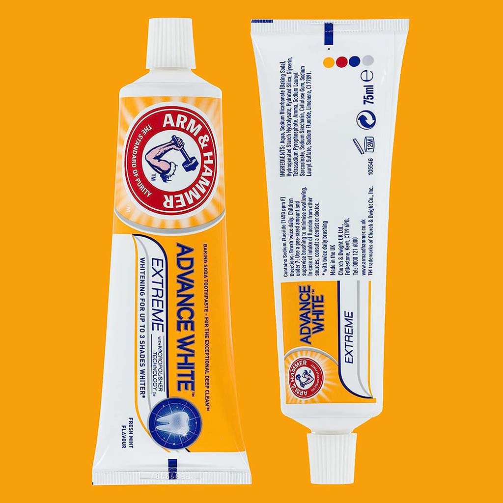 Arm & Hammer Advance White Exterme Whitening Fresh Mint Toothpaste 75ml 
