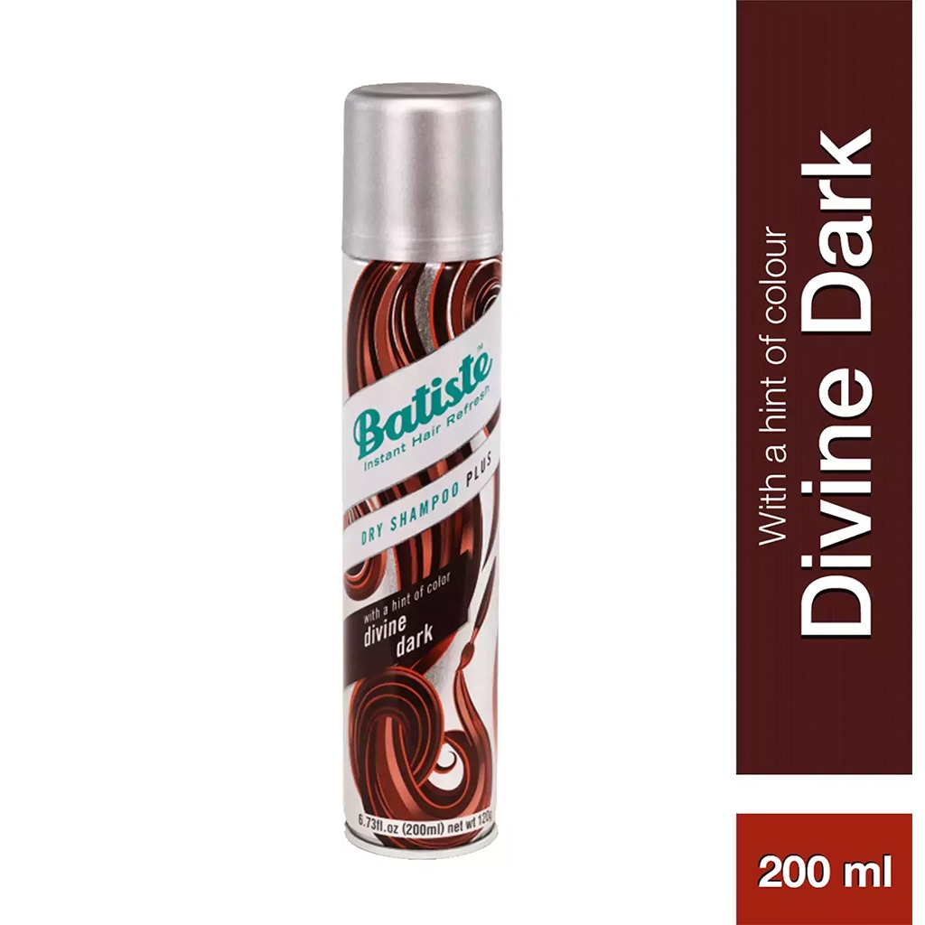 Batiste Instant Hair Refresh Dry Shampoo Plus Divine Dark 200ml