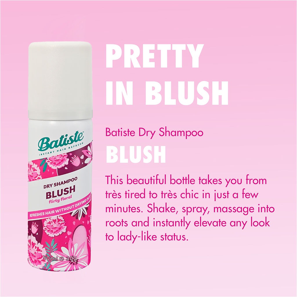 Batiste Instant Hair Refresh Dry Shampoo Blush 50ml