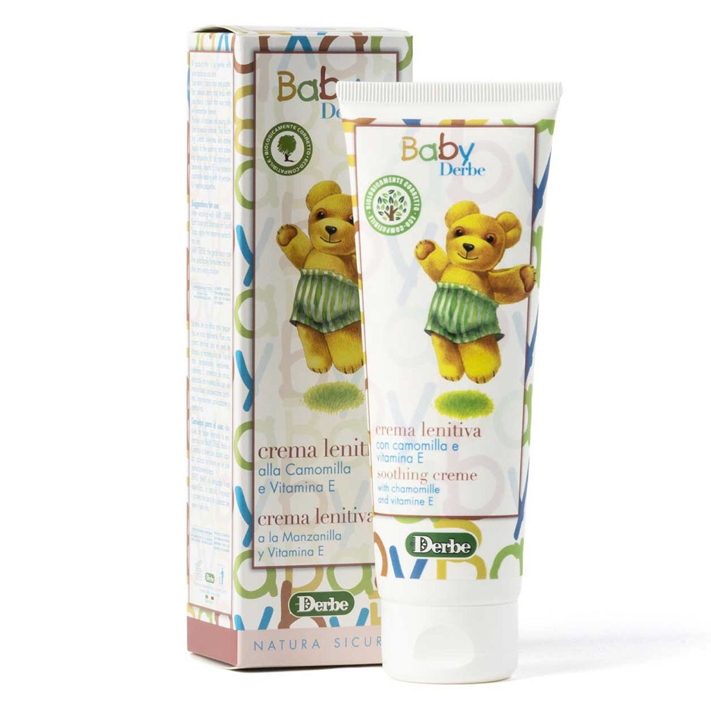 Derbe Baby Soothing Cream With Chamomile And Vitamin E For Nappy Rash 125ml