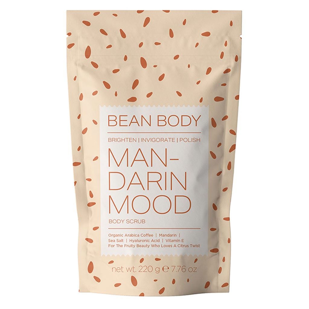 BeanBody Mandarin Mood Brightening Body Scrub 220g