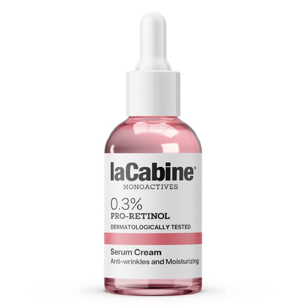 LaCabine Monoactives 0.3% Pro-Retinol Anti-Wrinkle Serum Cream For All Skin Types 30ml