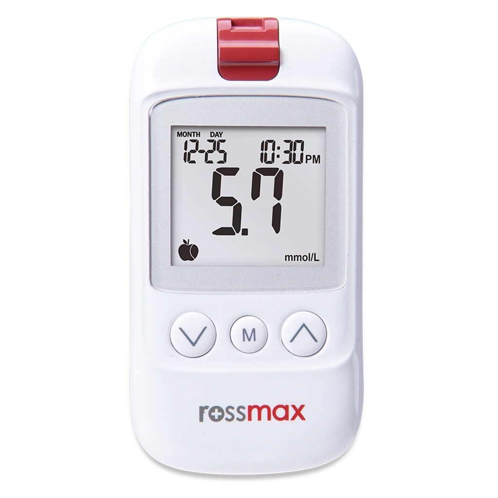 Rossmax HS200 Blood Sugar Monitor Model SV For Diabetes Management