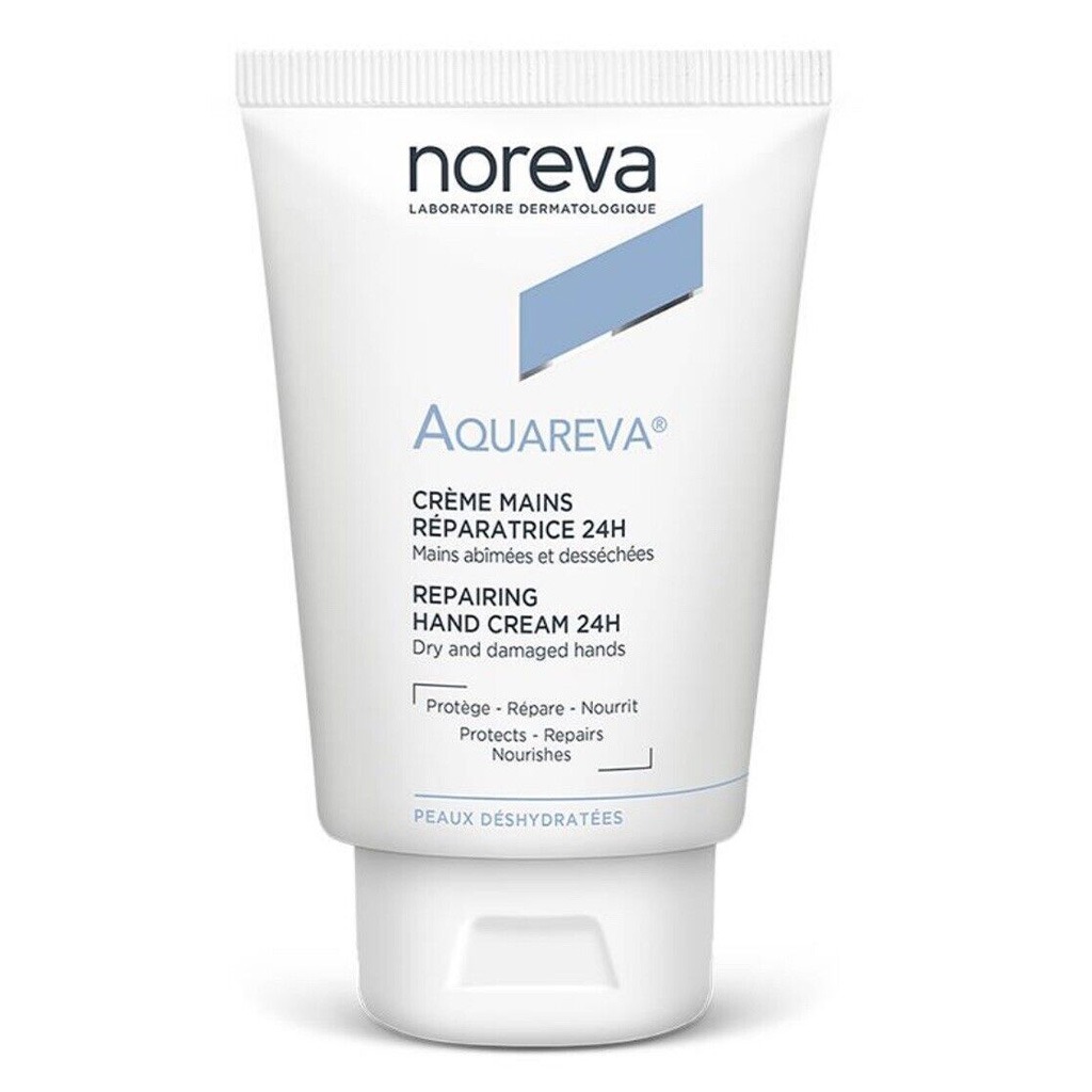Noreva Aquareva 24-hour Repairing Hand Cream For Dry And Damaged Hands 50ml