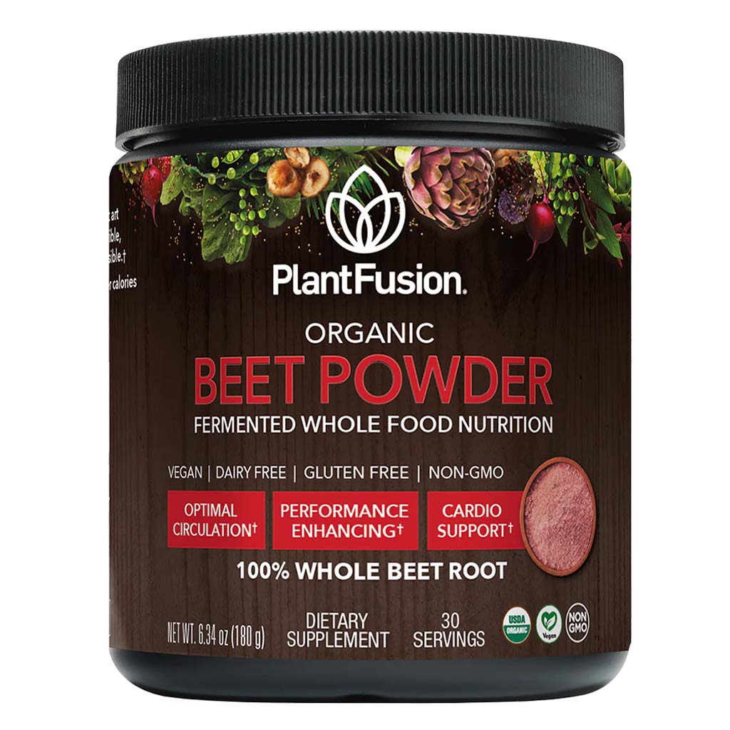 PlantFusion Organic Beet Powder Fermented Superfood Powder Blend 180g