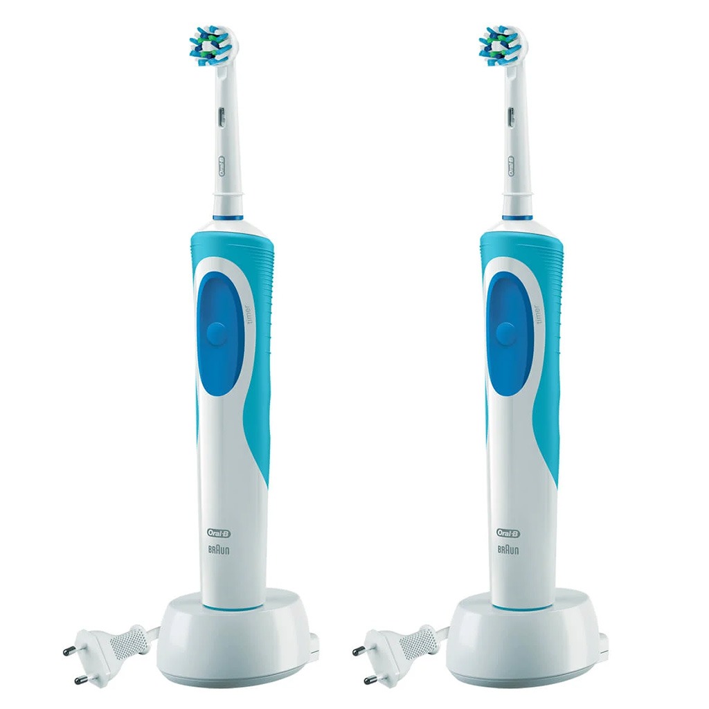 Braun Oral B Vitality Precision Clean Electric Toothbrush D12.513, Bundle Pack of 1+1